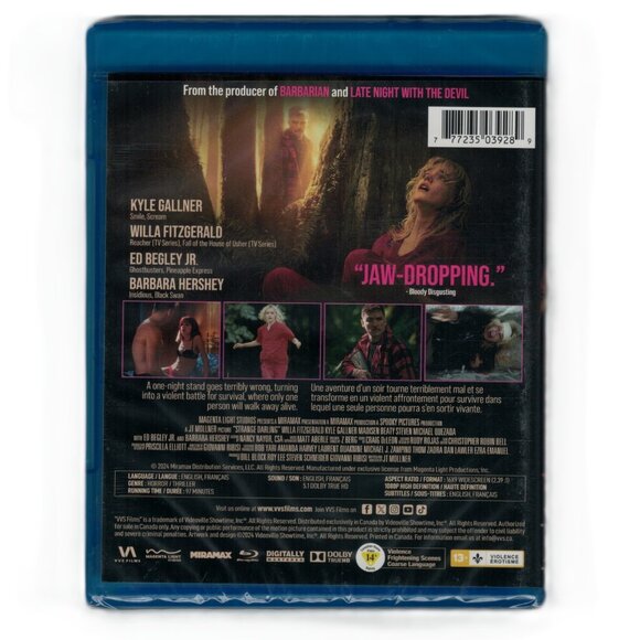 Strange Darling (Blu-ray) 2024 Kyle Gallner, Willa Fitzgerald NEW - Picture 2 of 2